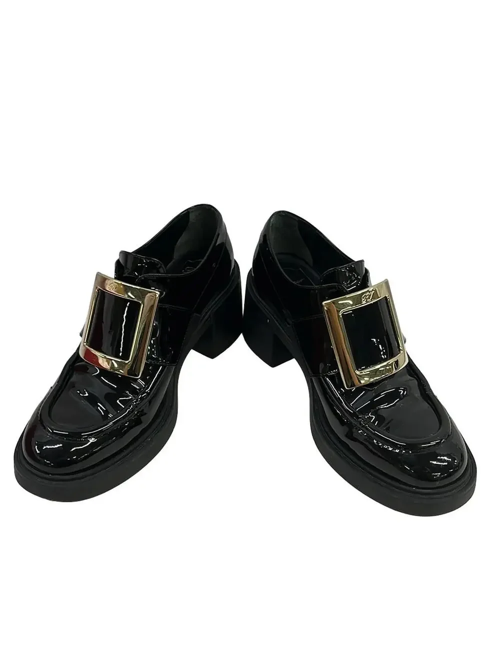 Roger Vivier Black Patent Leather #289491R56B